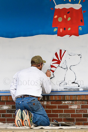 Painting Snoopy (At Work Series 2022 #2)