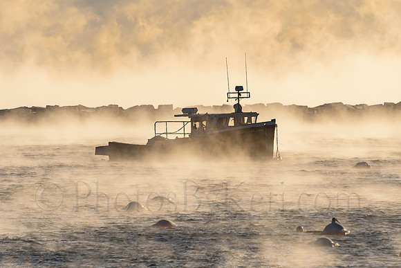 Sea Smoke Swirls