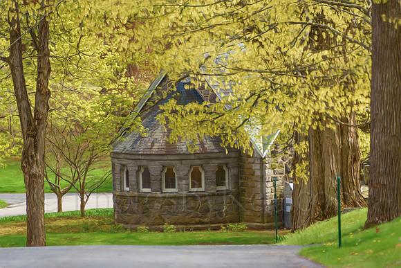 Springtime Chapel View