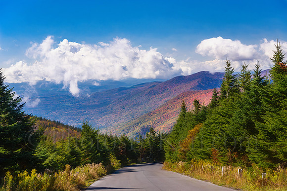 Autumn View from Mount Equinox