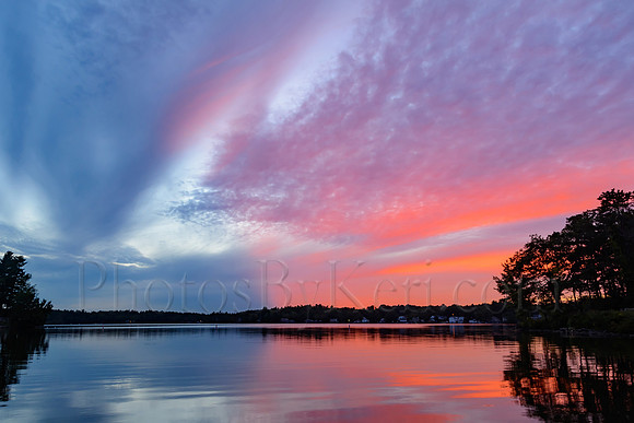 Pink and Blue Sunset