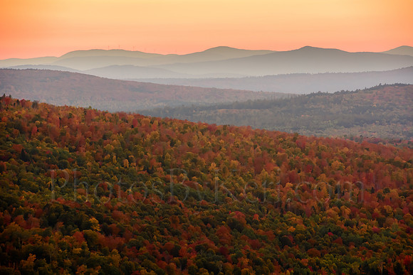 Height of Land Autumnal Sunset