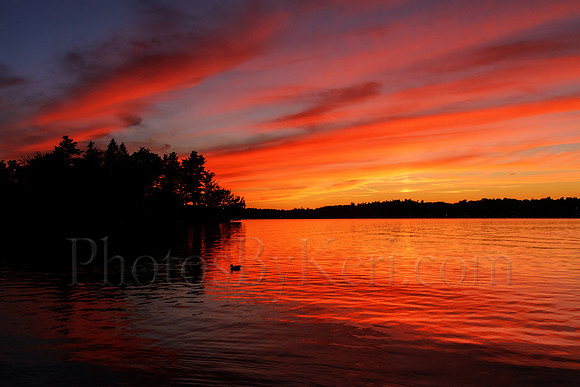 Sunset On The Lake