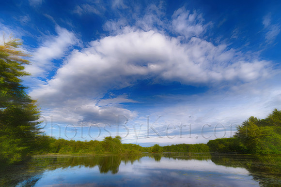 The Sky Over Stearns Pond