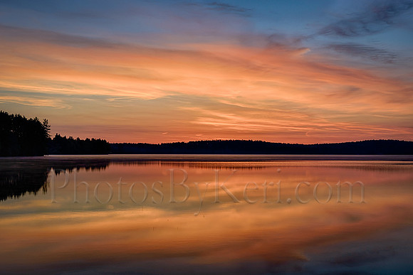 Sunrise Reflections At Massabesic