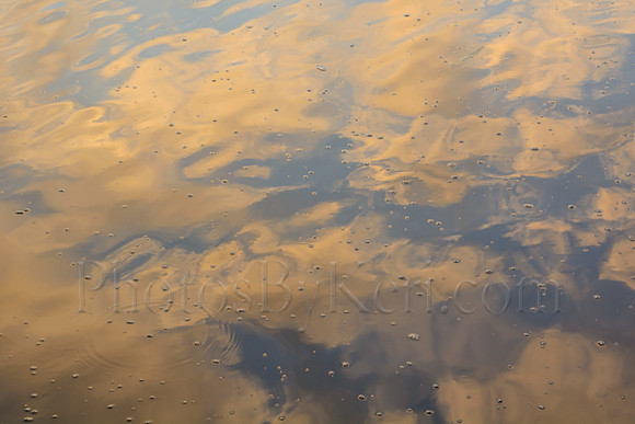 Sunset Cloud Reflections
