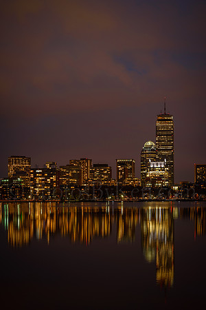 Prudential Sunset Reflections