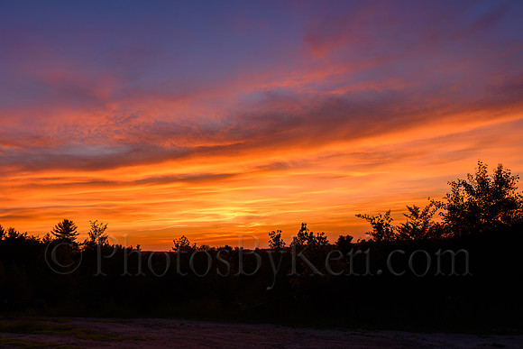 Simmering Summer Sunset