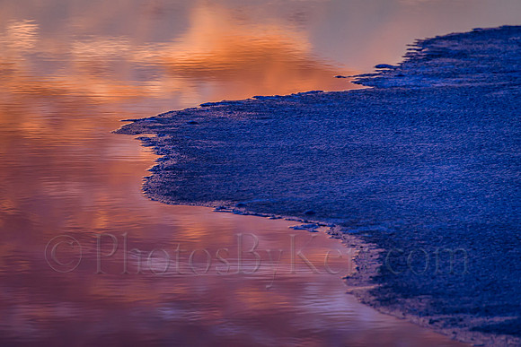 Ice Abstracts In The Open Water
