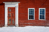Farmhouse In Winter
