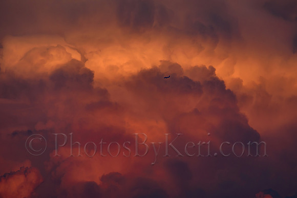 Close Up Sunset Clouds
