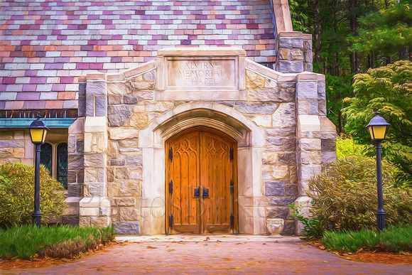 Alvirne Memorial Chapel Entrance