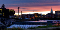 Sundown Over The Falls