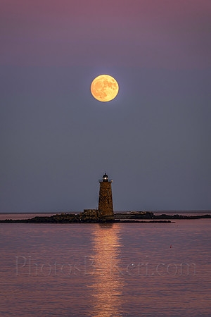 Supermoon Over Whaleback